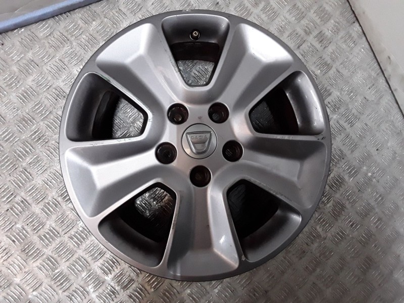 Recambio de llanta aluminio para dacia duster (hs_) 1.2 tce 125 referencia OEM IAM 6.5X16 5 TORN ET50 ALUMINIO ROZADA