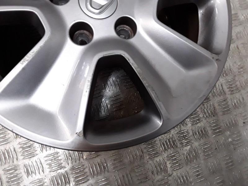Recambio de llanta aluminio para dacia duster (hs_) 1.2 tce 125 referencia OEM IAM 6.5X16 5 TORN ET50 ALUMINIO ROZADA