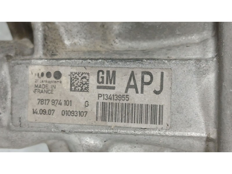 Recambio de cremallera direccion para opel astra j (p10) 1.6 cdti (68) referencia OEM IAM 39101582 ELECTRO-MECANICA 