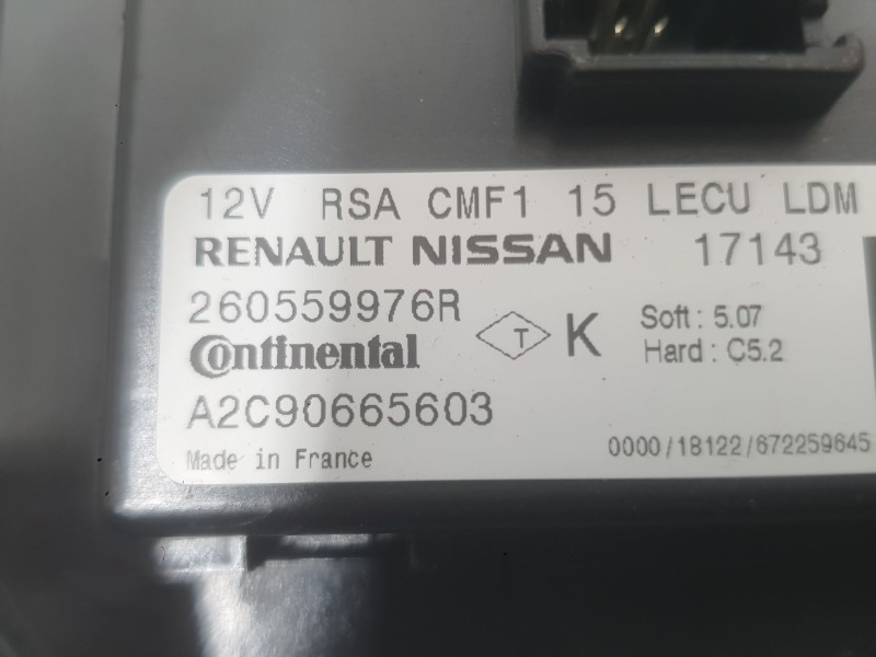 Recambio de centralita faro para renault megane iv hatchback (b9a/m/n_) 1.5 dci 110 (b9a3) referencia OEM IAM  IZQUIERDA 