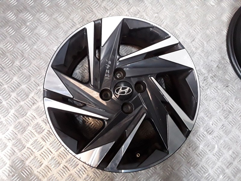 Recambio de juego llantas aluminio para hyundai i20 iii (bc3, bi3) 1.0 t-gdi referencia OEM IAM 6X16 4 TORN ET50 ALUMINIO 