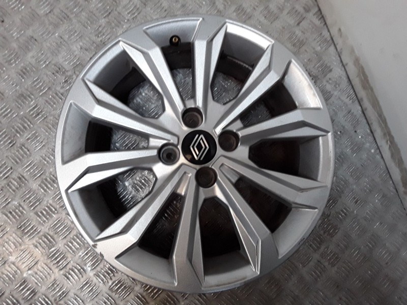 Recambio de llanta aluminio para renault clio v (b7_) 1.5 blue dci 100 (b7ad) referencia OEM IAM 6.5X16 4 TORN ET37 ALUMINIO ROZ