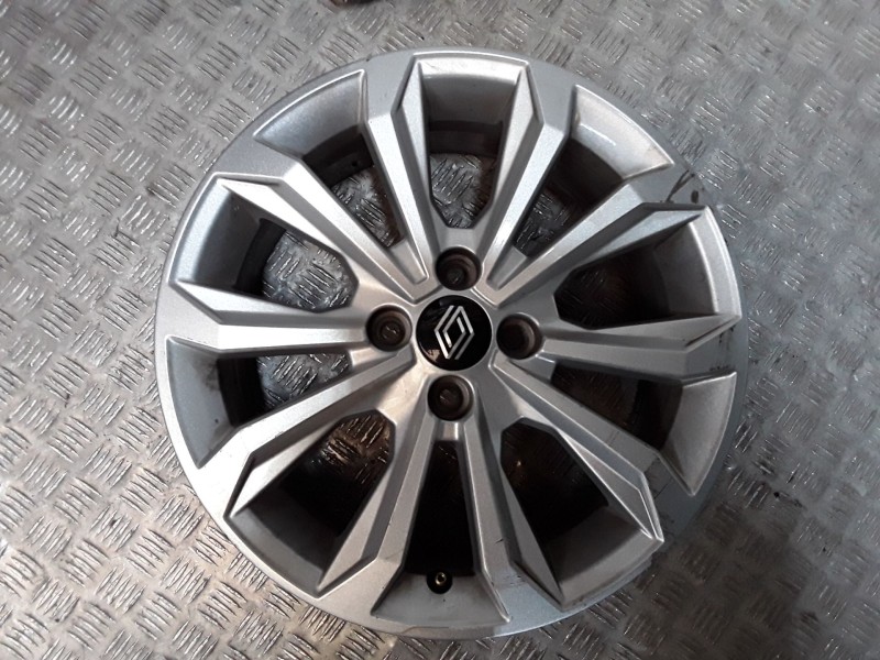 Recambio de llanta aluminio para renault clio v (b7_) 1.5 blue dci 100 (b7ad) referencia OEM IAM 6.5X16 4 TORN ET37 ALUMINIO ROZ