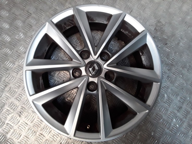 Recambio de llanta aluminio para renault megane iv hatchback (b9a/m/n_) 1.2 tce 130 (b9mr) referencia OEM IAM 6.5X16 5 TORN ET41