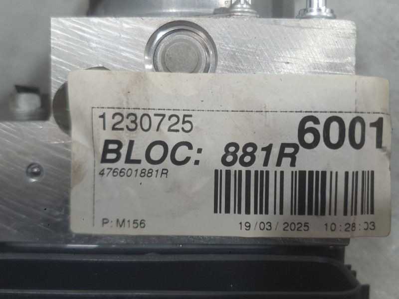 Recambio de abs para renault kangoo iii furgón/monospace 1.5 blue dci 95 (fjab) referencia OEM IAM 476603940R  