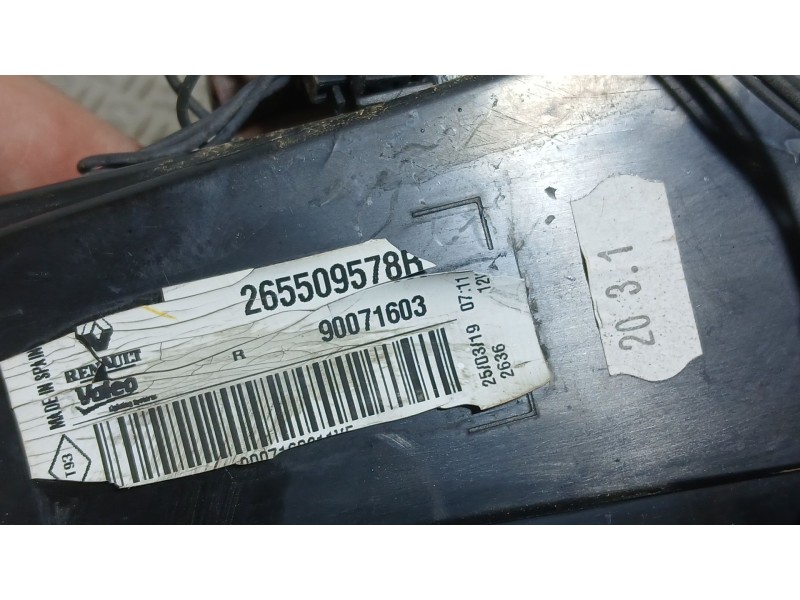 Recambio de piloto trasero derecho exterior para renault megane iv hatchback (b9a/m/n_) 1.3 tce 115 (b9n9) referencia OEM IAM 26