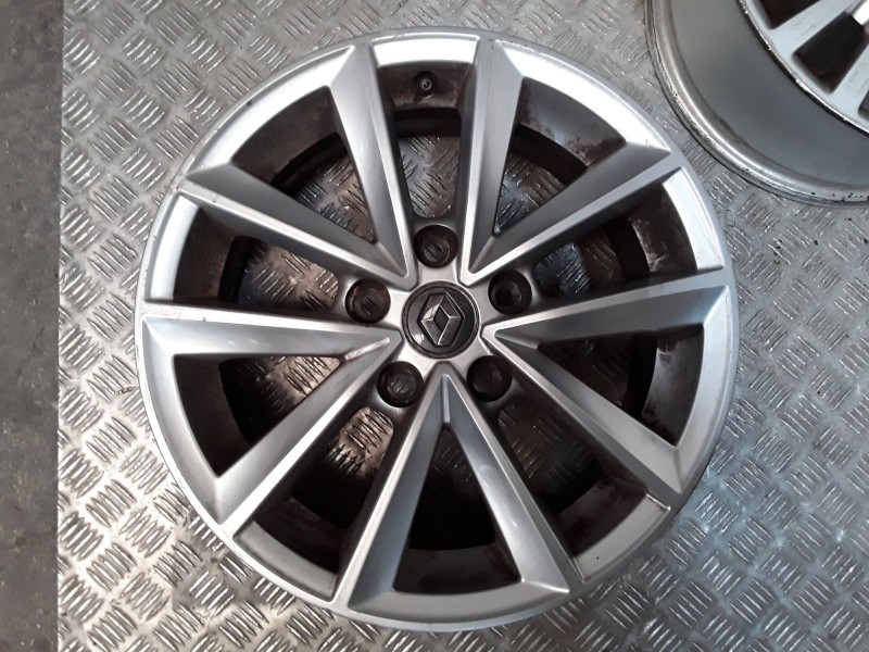 Recambio de llanta aluminio para renault megane iv hatchback (b9a/m/n_) 1.2 tce 130 (b9mr) referencia OEM IAM 6.5X16 5 TORN ET41