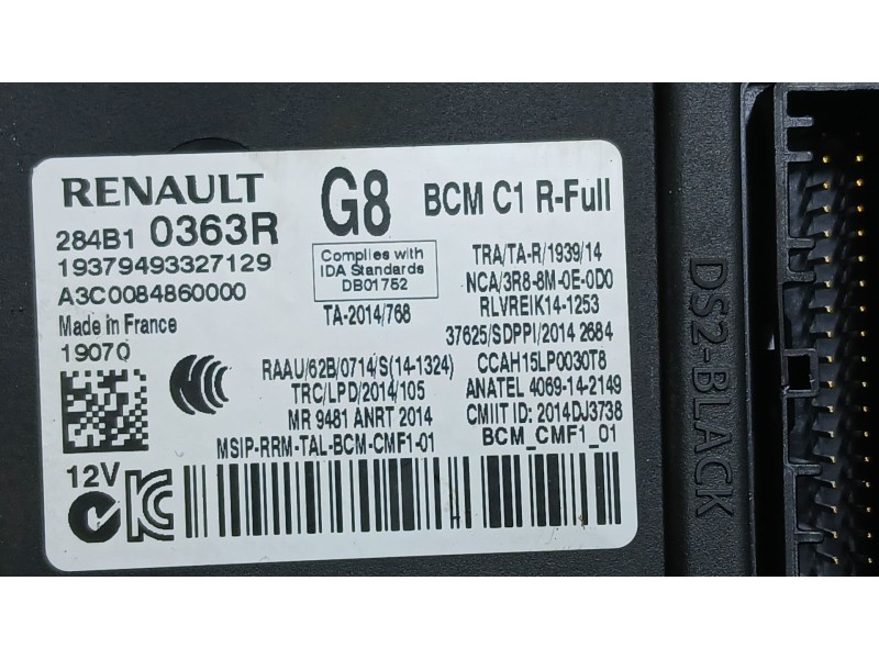 Recambio de modulo electronico para renault megane iv hatchback (b9a/m/n_) 1.3 tce 115 (b9n9) referencia OEM IAM   