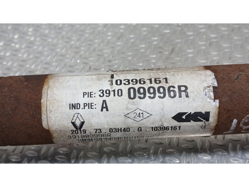Recambio de transmision delantera derecha para renault megane iv hatchback (b9a/m/n_) 1.3 tce 115 (b9n9) referencia OEM IAM 3910