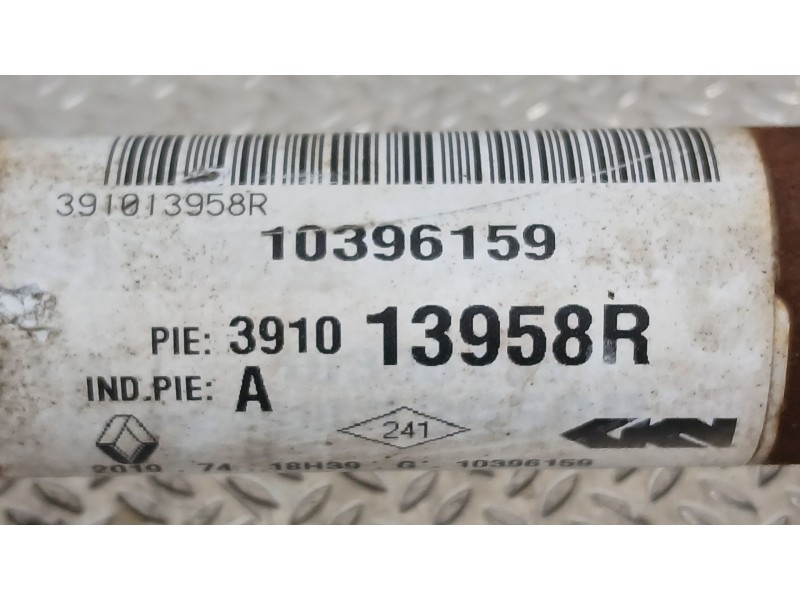 Recambio de transmision delantera izquierda para renault megane iv hatchback (b9a/m/n_) 1.3 tce 115 (b9n9) referencia OEM IAM 39