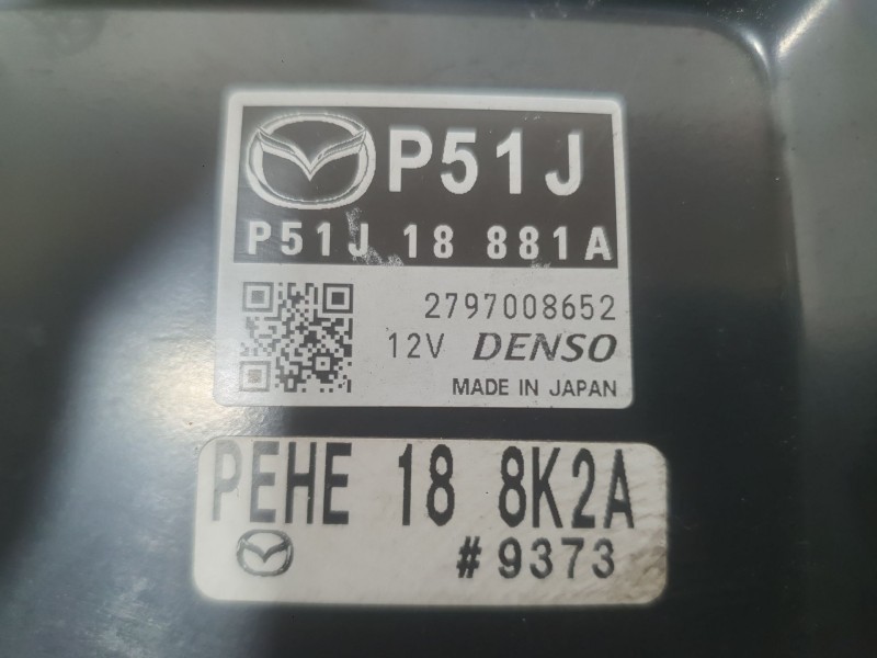 Recambio de centralita motor uce para mazda 3 (bm, bn) 2.0 referencia OEM IAM P51J18881A  