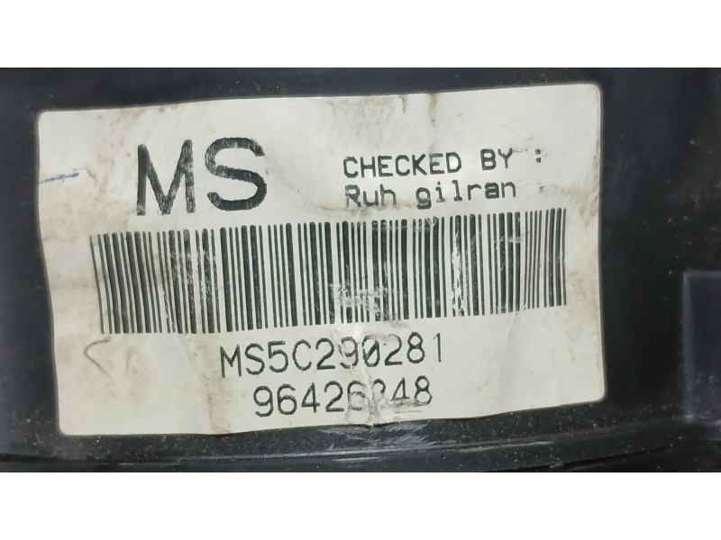 Recambio de cuadro instrumentos para chevrolet aveo / kalos hatchback (t200) 1.4 referencia OEM IAM 96426348  