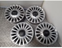Recambio de juego llantas aluminio para fiat 500 (312_) 1.2 (312axa1a) referencia OEM IAM 6X15 4 TORN ET35 ALUMINIO ROZADAS