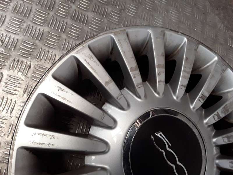 Recambio de juego llantas aluminio para fiat 500 (312_) 1.2 (312axa1a) referencia OEM IAM 6X15 4 TORN ET35 ALUMINIO ROZADAS