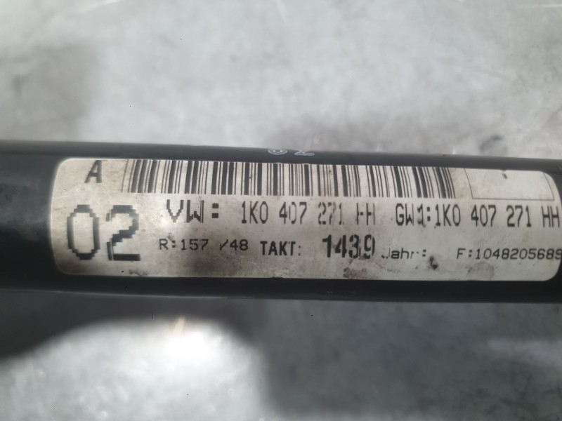 Recambio de transmision delantera izquierda para volkswagen golf vi (5k1) 1.4 tsi referencia OEM IAM 1K0407271LA  