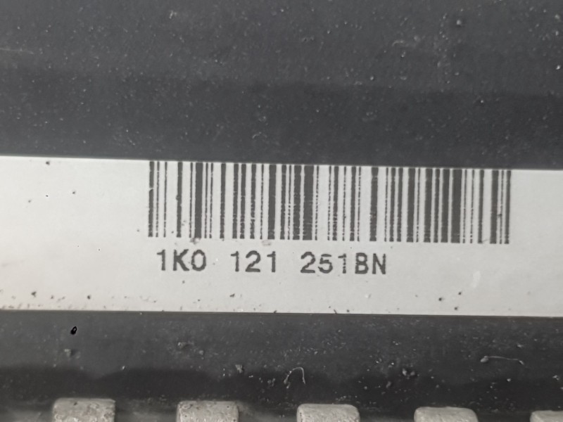 Recambio de radiador agua adicional para volkswagen golf vi (5k1) 1.4 tsi referencia OEM IAM   