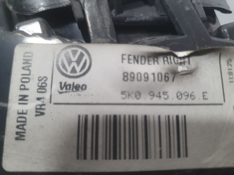 Recambio de piloto trasero derecho exterior para volkswagen golf vi (5k1) 1.4 tsi referencia OEM IAM 5K0945096M 5K0945096N 