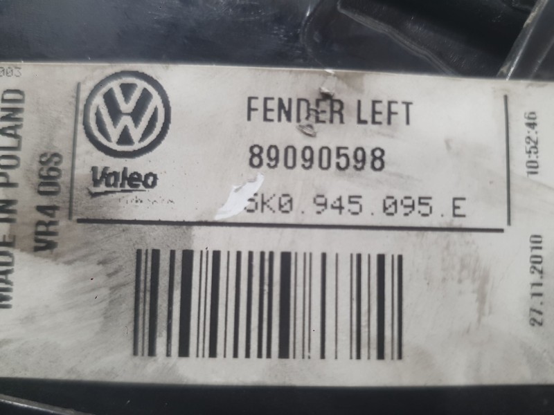 Recambio de piloto trasero izquierdo exterior para volkswagen golf vi (5k1) 1.4 tsi referencia OEM IAM 5K0945095M 5K0945095N 