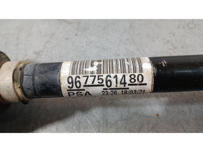 Recambio de transmision delantera izquierda para peugeot rifter 1.5 bluehdi 100 referencia OEM IAM 9815636180 1633144180 