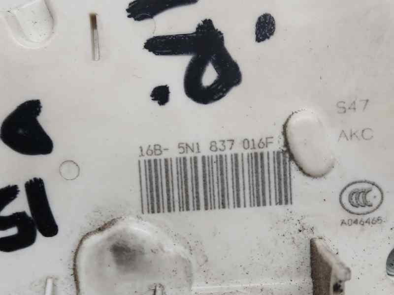 Recambio de cerradura puerta delantera derecha para seat ibiza (6j5) reference referencia OEM IAM 5N1837016F  ELECTRICA