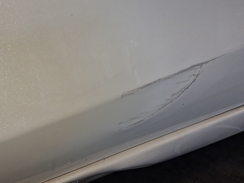 Recambio de puerta trasera izquierda para mazda 3 (bm, bn) 2.2 d referencia OEM IAM BJY07302XF TOCADA 