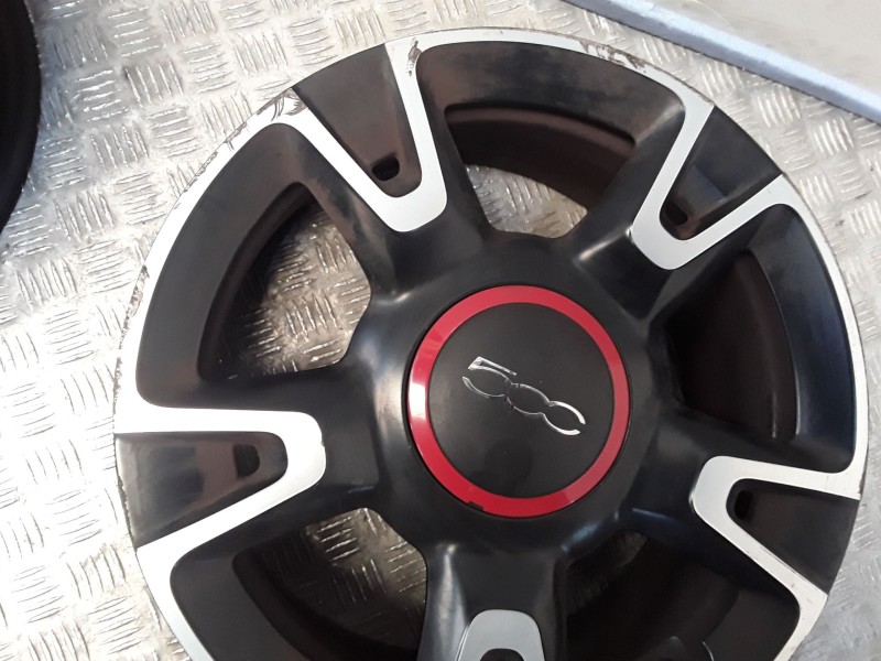 Recambio de juego llantas aluminio para fiat 500 (312_) 0.9 (312axm1b) referencia OEM IAM 6.5X16 4TORN ET35 ROZADAS ALUMINIO