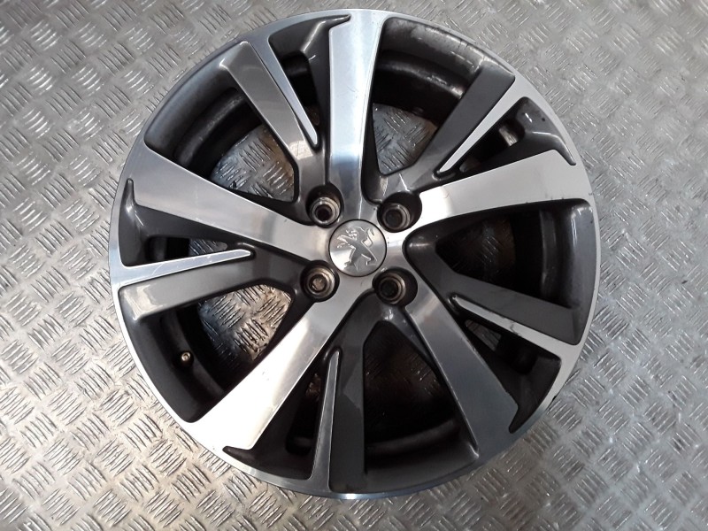 Recambio de llanta aluminio para peugeot 2008 i (cu_) 1.2 thp 110 / puretech 110 referencia OEM IAM 6.5X17 4TORN ET20 ROZADA ALU
