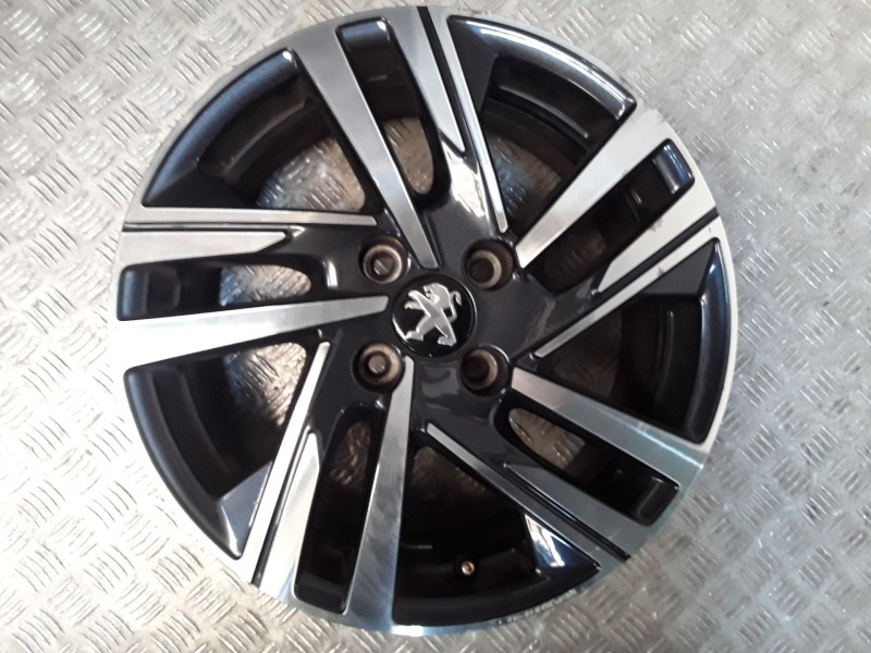 Recambio de llanta aluminio para peugeot 208 ii (ub_, up_, uw_, uj_) 1.2 puretech 100 referencia OEM IAM 6.5X16 4 TORN ET38 ROZA