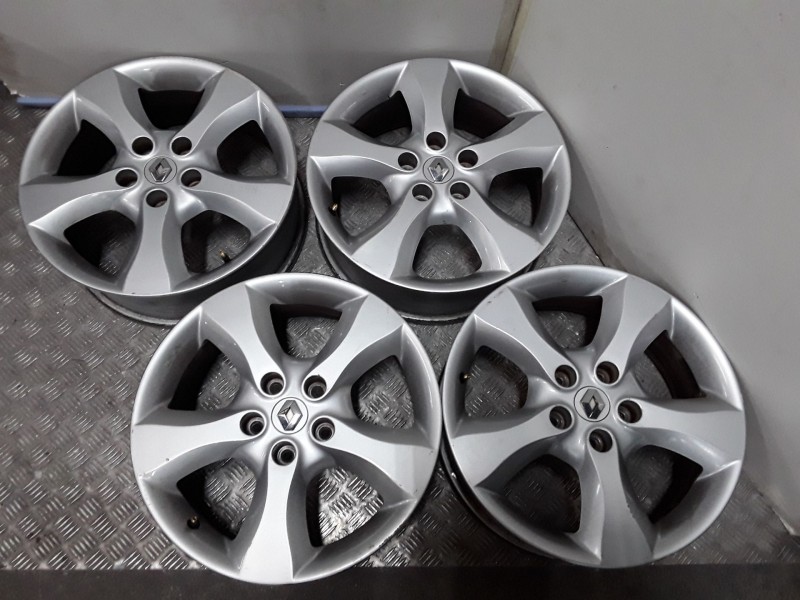Recambio de juego llantas aluminio para renault koleos i (hy_) 2.0 dci (hy0k) referencia OEM IAM 6.5X17 5TORN ET40 ROZADAS ALUMI