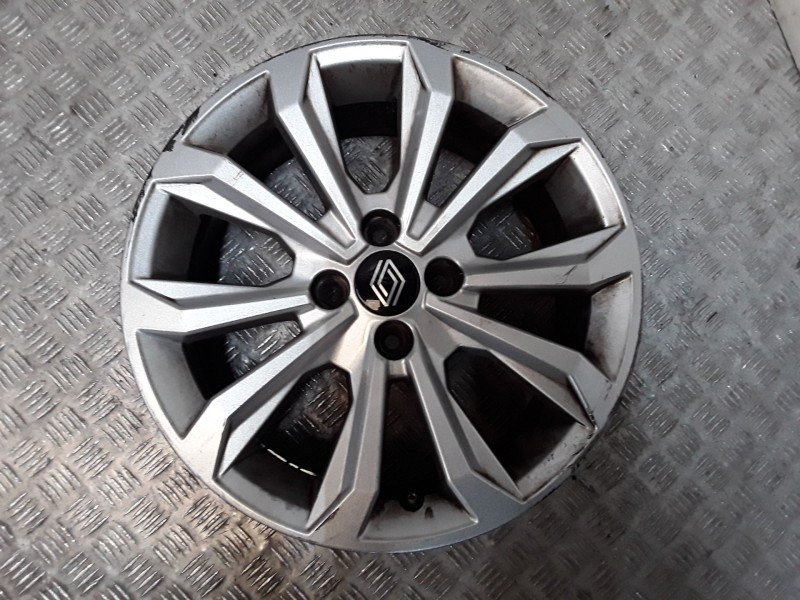 Recambio de llanta aluminio para renault clio v (b7_) 1.5 blue dci 100 (b7ad) referencia OEM IAM 6.5X16 4 TORN ET37 ALUMINIO ROZ