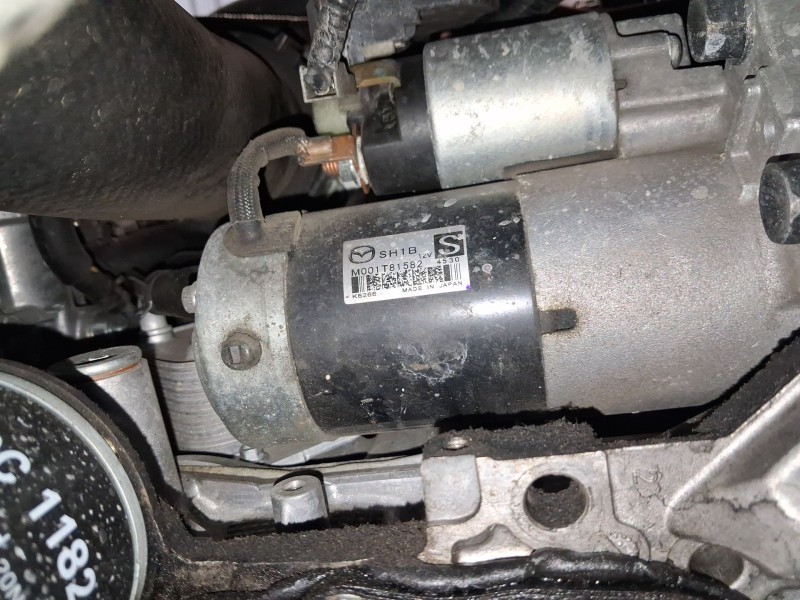 Recambio de motor arranque para mazda 3 (bm, bn) 2.2 d referencia OEM IAM SH1B18400  