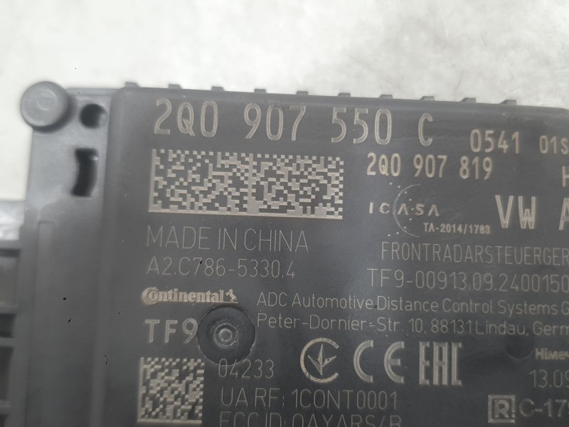 Recambio de modulo electronico para seat ibiza v (kj1, kjg) 1.0 tsi referencia OEM IAM 2Q0907550C  