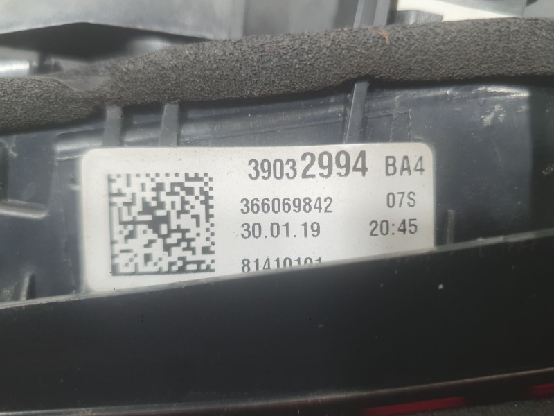 Recambio de piloto trasero izquierdo interior para opel astra k (b16) 1.6 cdti (68) referencia OEM IAM 39032994  