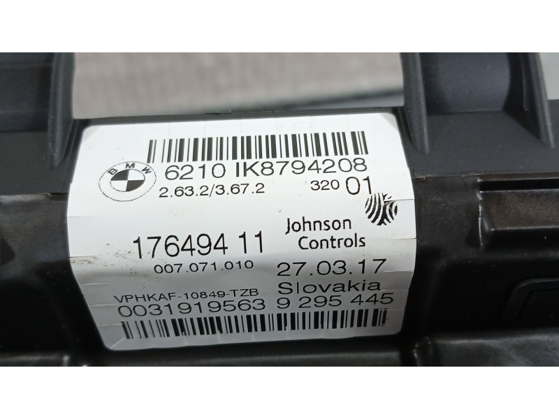 Recambio de cuadro instrumentos para bmw x1 (f48) sdrive 18 d referencia OEM IAM 51457942536  