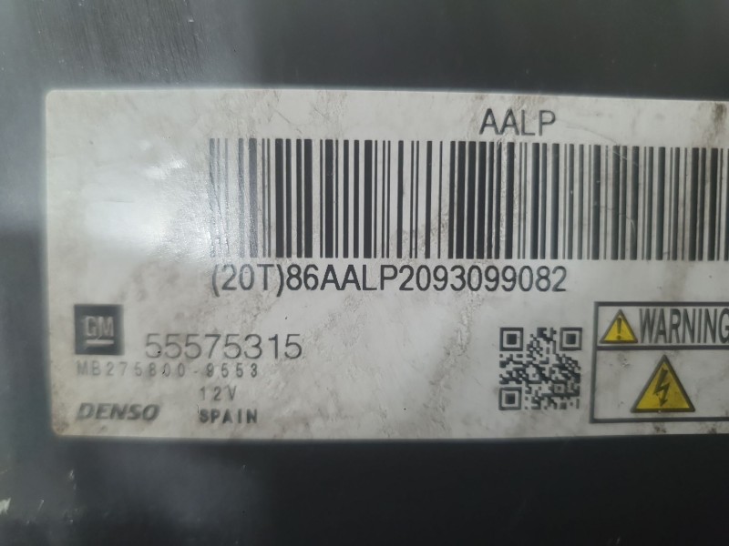 Recambio de centralita motor uce para opel astra j (p10) 1.7 cdti (68) referencia OEM IAM 55575082  