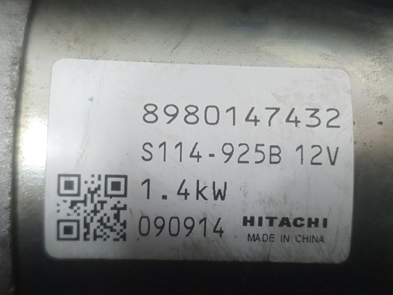Recambio de motor arranque para opel astra j (p10) 1.7 cdti (68) referencia OEM IAM 98014743 95524890 