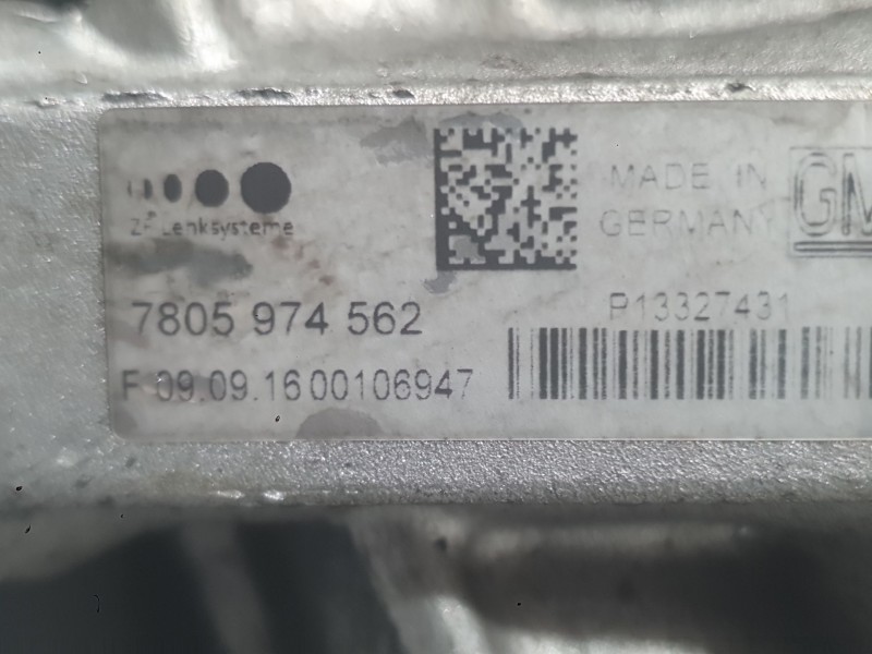 Recambio de cremallera direccion para opel astra j (p10) 1.7 cdti (68) referencia OEM IAM 13288362  