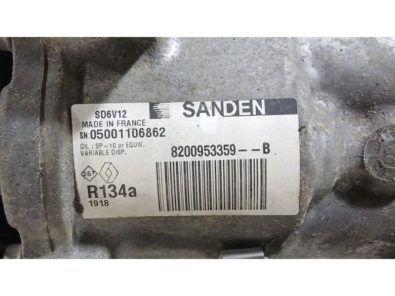 Recambio de compresor aire acondicionado para renault kangoo express (fw0/1_) 1.5 dci 75 (fw07, fw10, fw04) referencia OEM IAM 8
