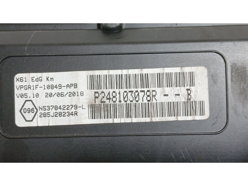 Recambio de cuadro instrumentos para renault kangoo express (fw0/1_) 1.5 dci 75 (fw07, fw10, fw04) referencia OEM IAM 248101745R
