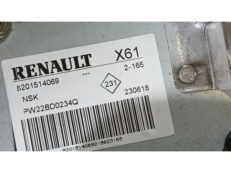 Recambio de columna direccion para renault kangoo express (fw0/1_) 1.5 dci 75 (fw07, fw10, fw04) referencia OEM IAM 8201514071 4