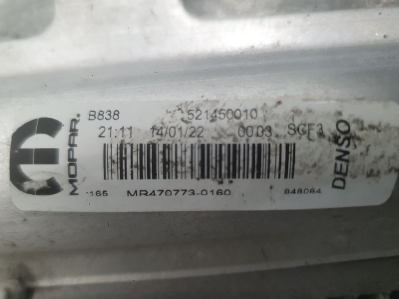 Recambio de condensador / radiador aire acondicionado para jeep compass (mp, m6, mv, m7) 1.3 referencia OEM IAM   