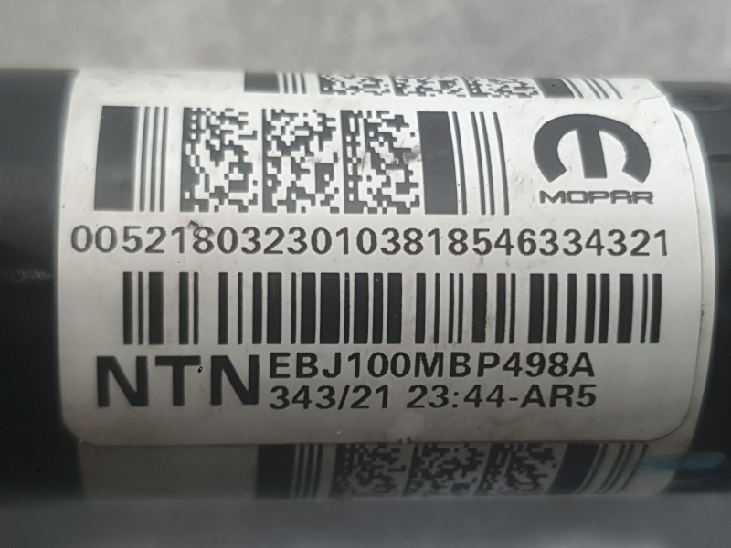Recambio de transmision delantera derecha para jeep compass (mp, m6, mv, m7) 1.3 referencia OEM IAM 0000052180323  
