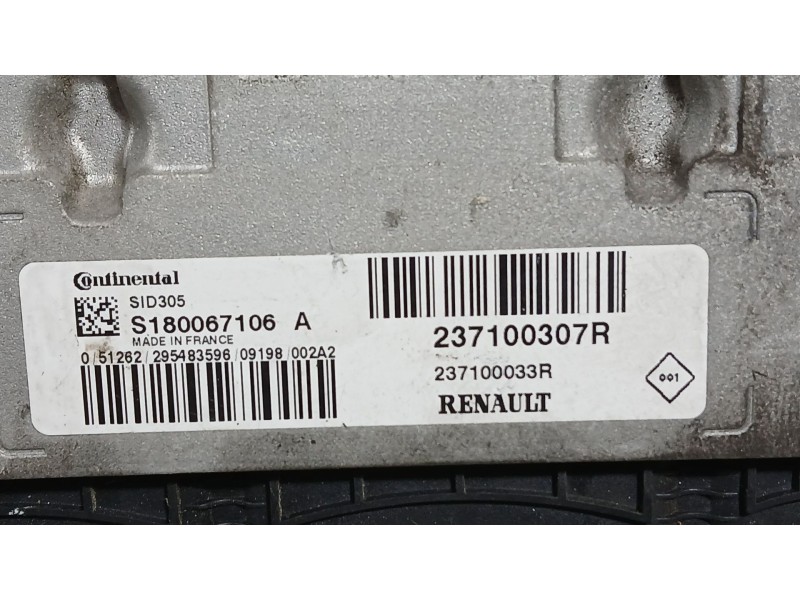 Recambio de centralita motor uce para renault megane iii hatchback (bz0/1_, b3_) 1.5 dci referencia OEM IAM 237100777R  