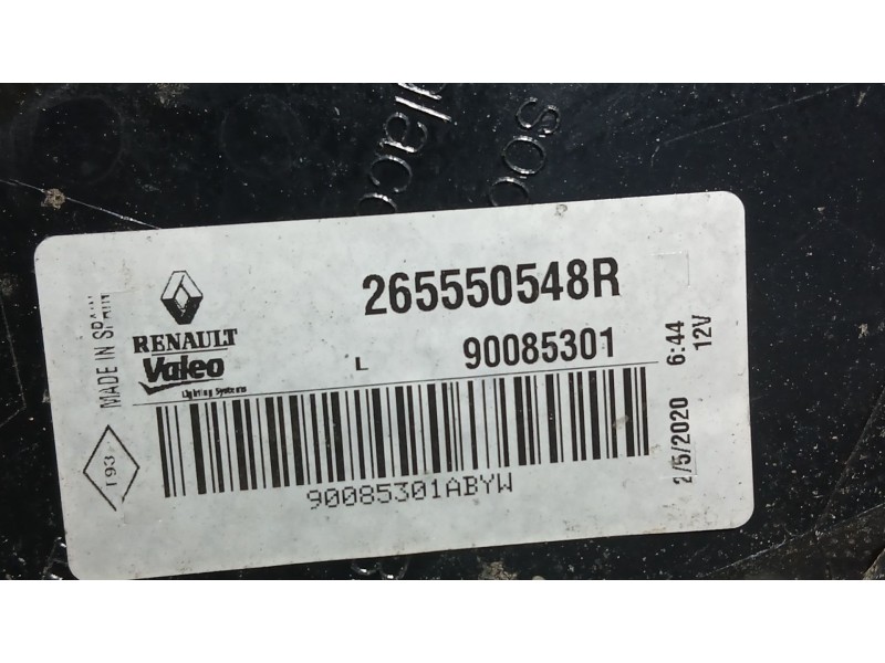 Recambio de piloto trasero izquierdo exterior para renault megane iii hatchback (bz0/1_, b3_) 1.5 dci referencia OEM IAM 2655505