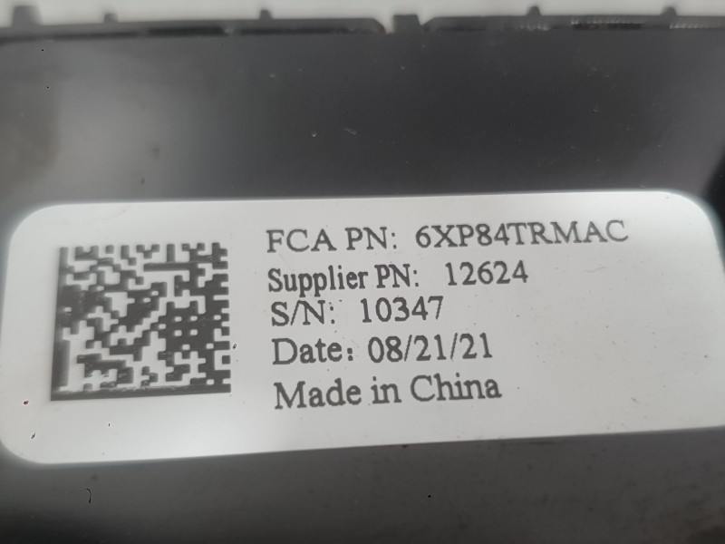 Recambio de mando elevalunas delantero izquierdo para jeep compass (mp, m6, mv, m7) 1.3 referencia OEM IAM 60972968 C/MANDO RETR