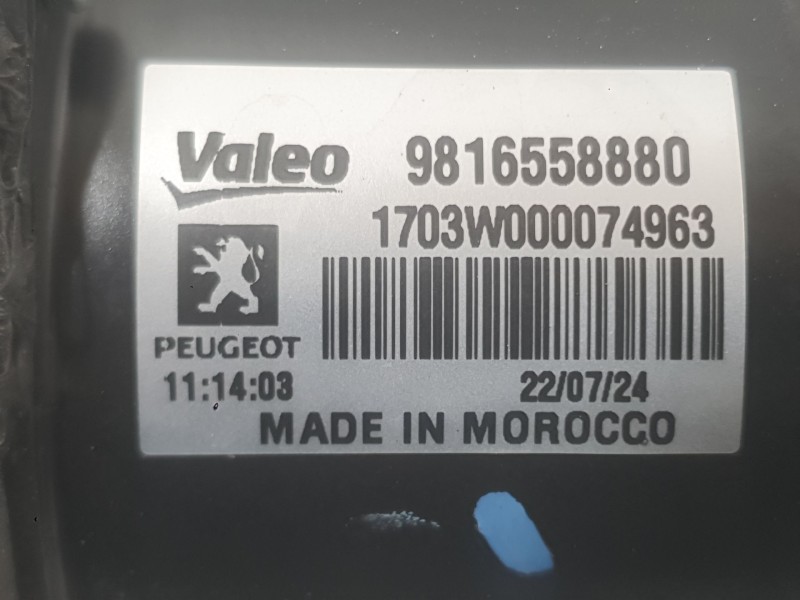 Recambio de motor limpia delantero para fiat doblo furgón/monospace (510_, 511_) bluehdi 100 referencia OEM IAM   