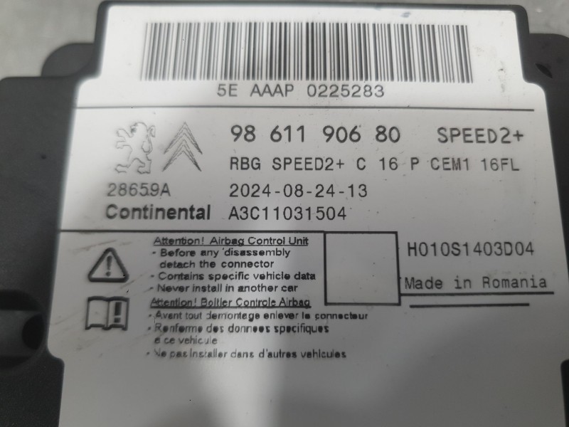 Recambio de kit airbag para fiat doblo furgón/monospace (510_, 511_) bluehdi 100 referencia OEM IAM  SIN PRETENSORES 
