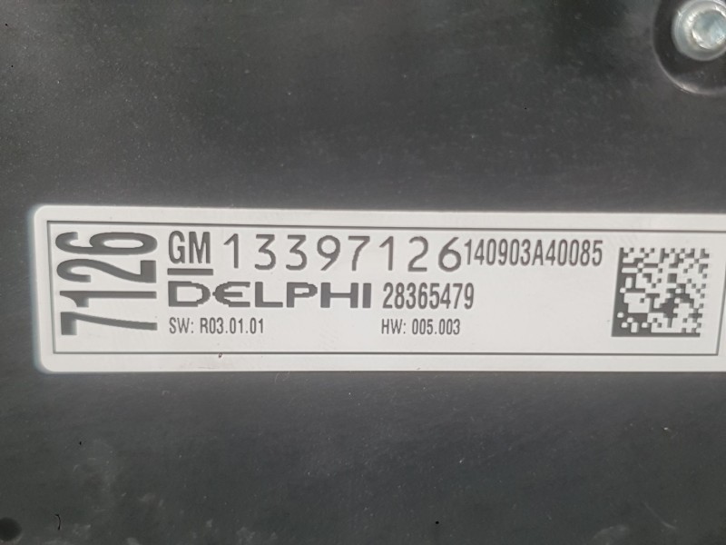 Recambio de mando radio para opel astra j (p10) 1.6 cdti (68) referencia OEM IAM   