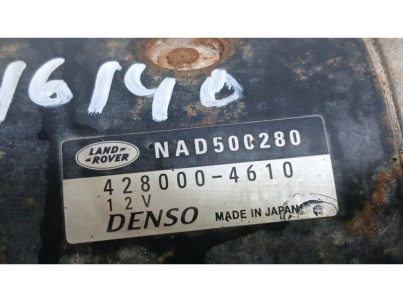 Recambio de motor arranque para land rover range rover sport v8 td first edition referencia OEM IAM NAD500280  