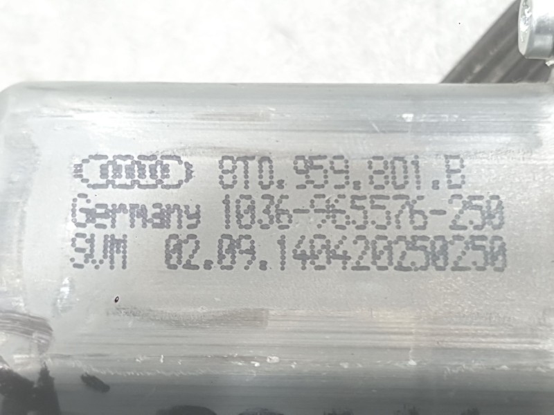 Recambio de elevalunas delantero izquierdo para audi a5 sportback (8ta) 2.0 tdi referencia OEM IAM 8T0959801B  